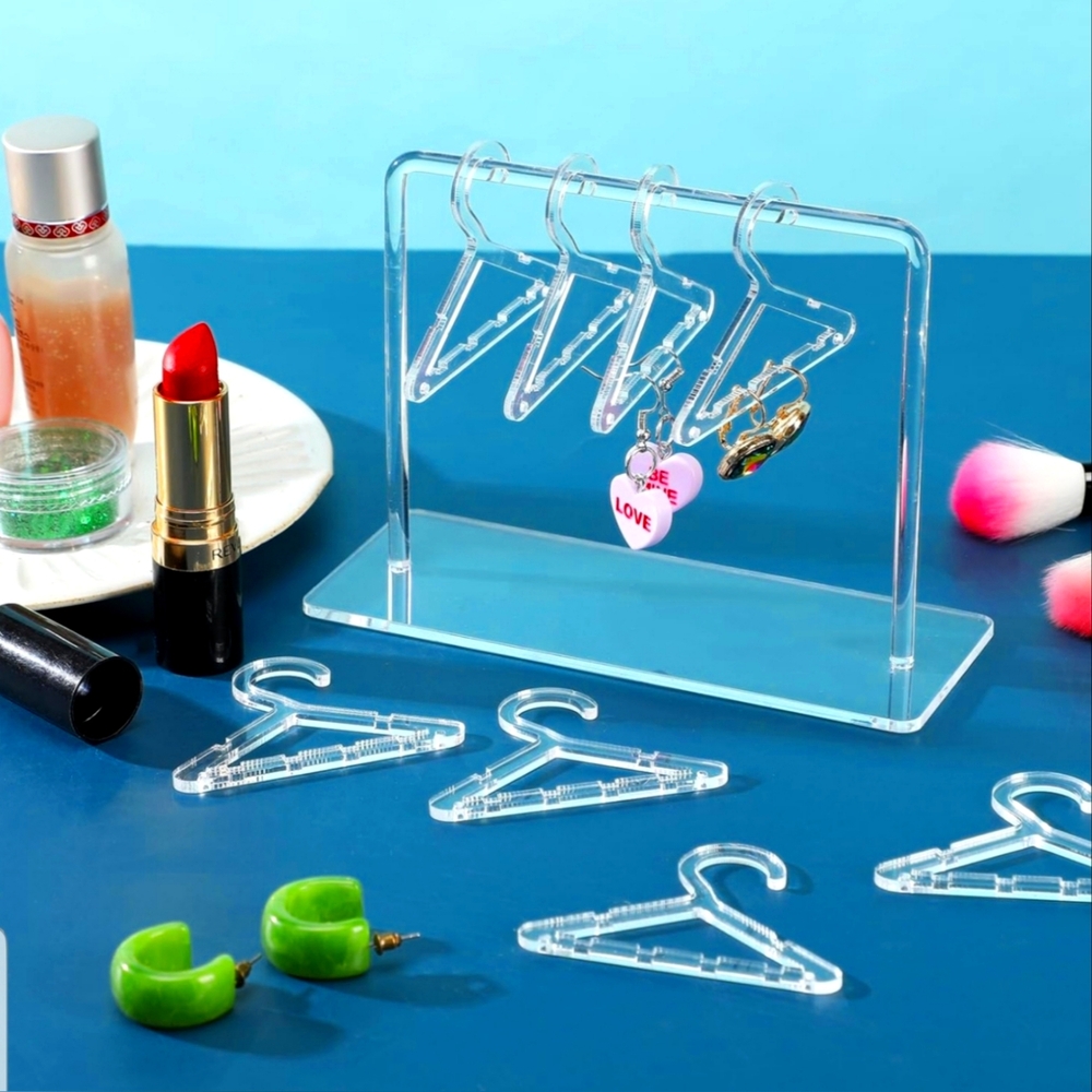 Transparent Acrylic Creative Earring Display Stand